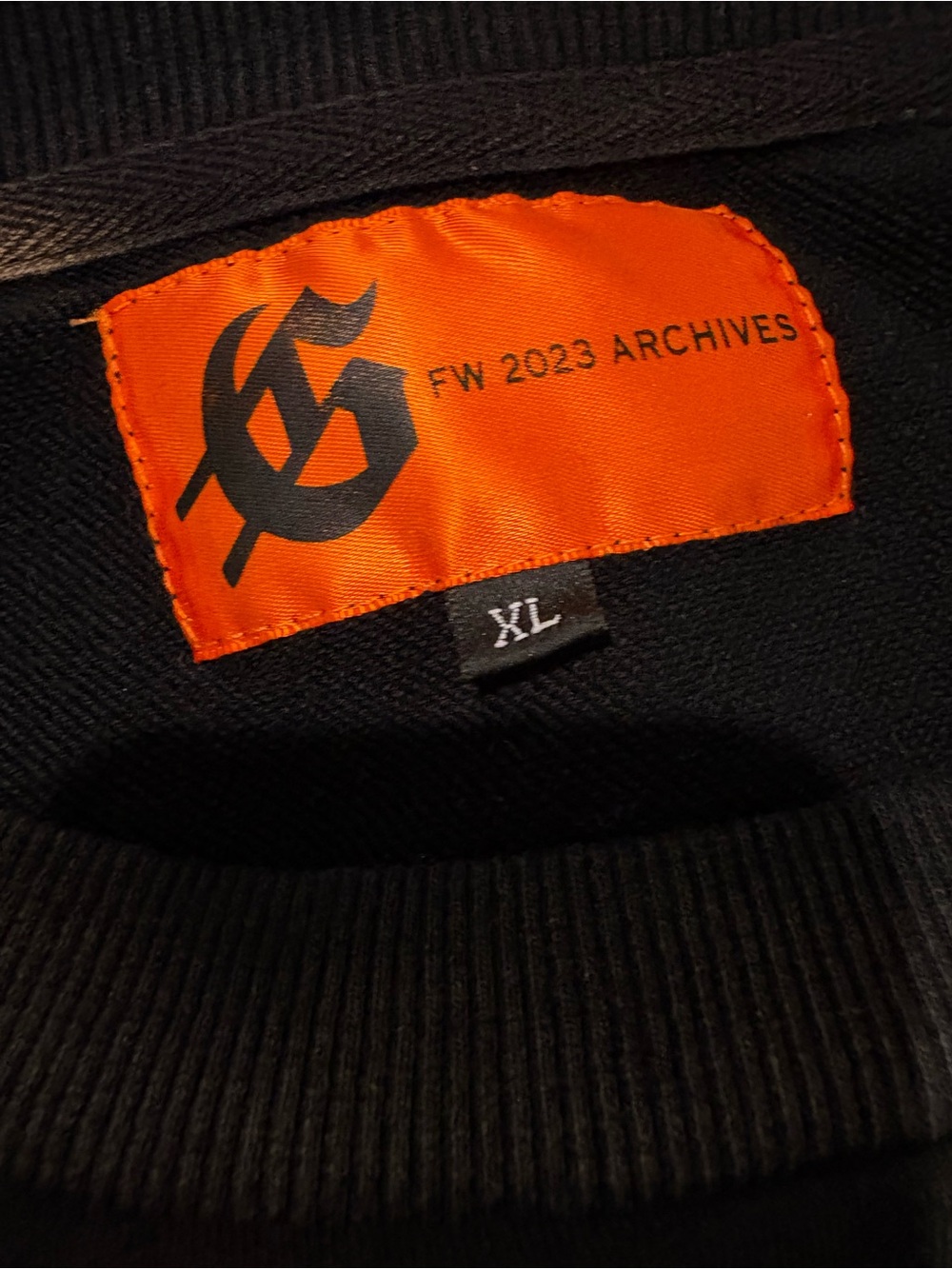 Godspeed FW23 Archives Angel Skull T-Shirt XL Black Streetwear Graphic Oversized - Picture 4 of 4